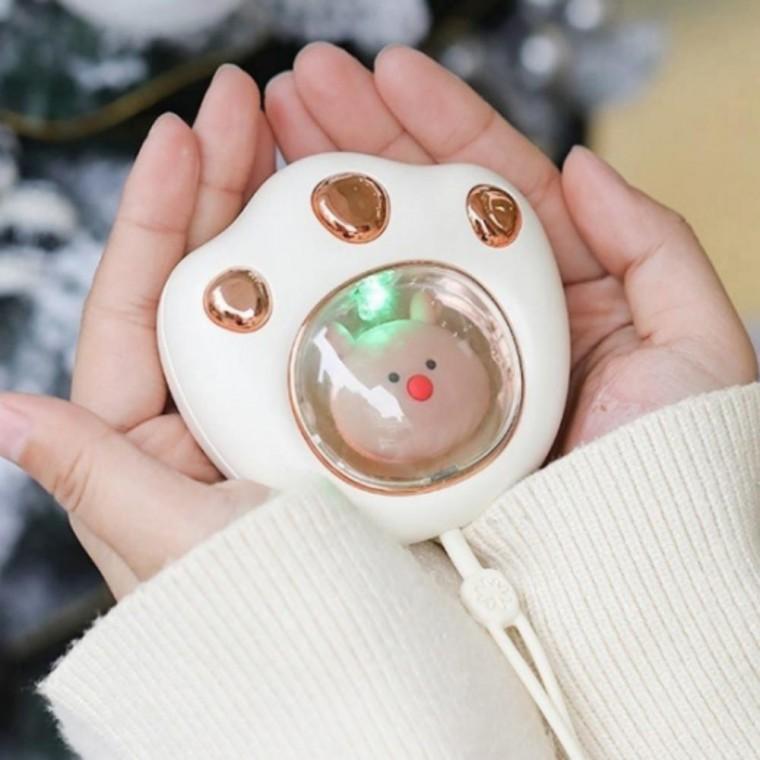 캐릭터 고양이 손난로 핫팩 핸드 워머 충전 온열팩