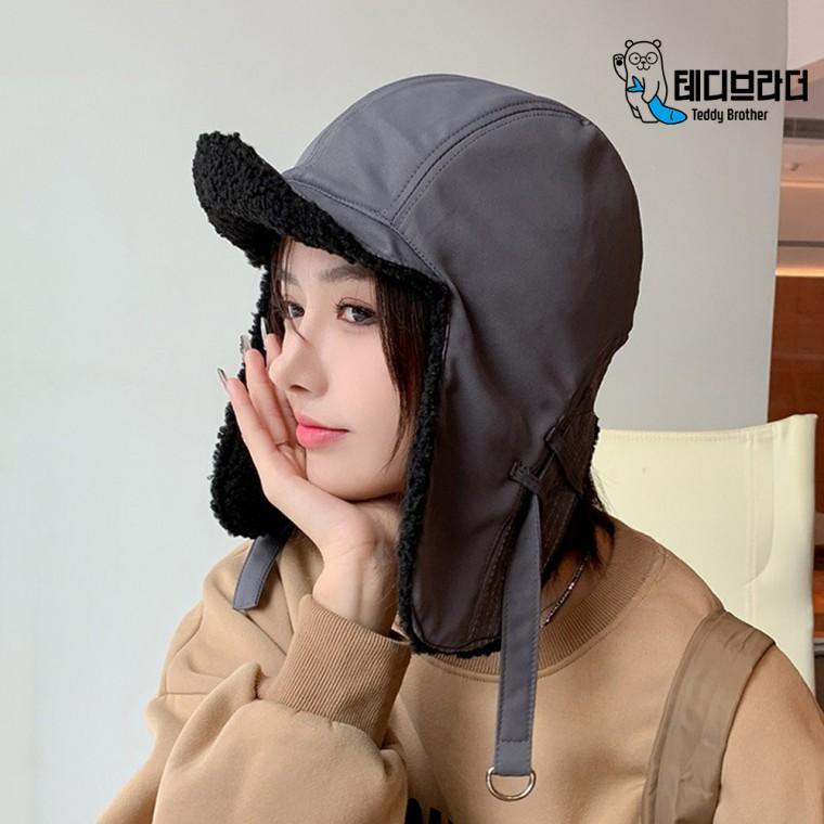 [땡처리]테디브라더 겨울 군밤모자 털방한 귀도리 방한모자 귀달이 귀마개 에스키모