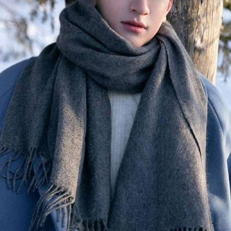 니트 목도리 빅사이즈 머플러 간절기 보온 방한 겨울 스카프