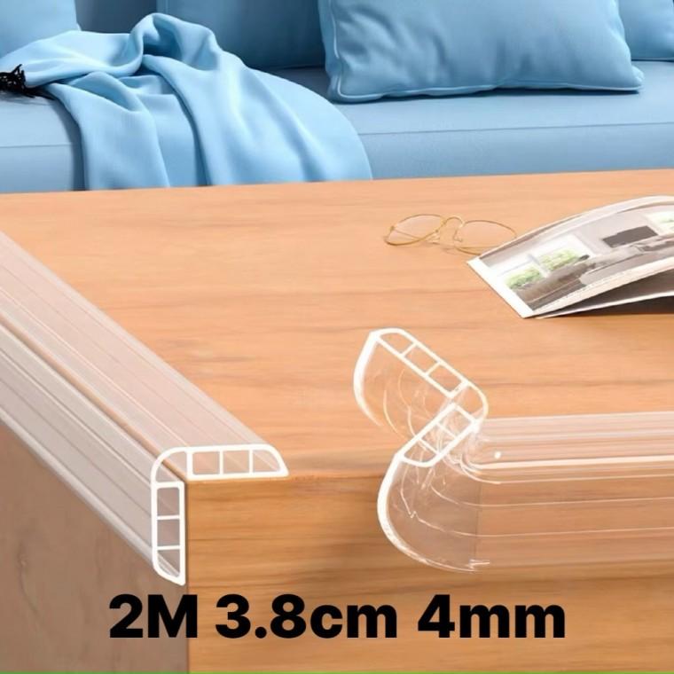 2미터 말랑한 쿠션 보호가드 가구모서리 PVC 침대 접착식