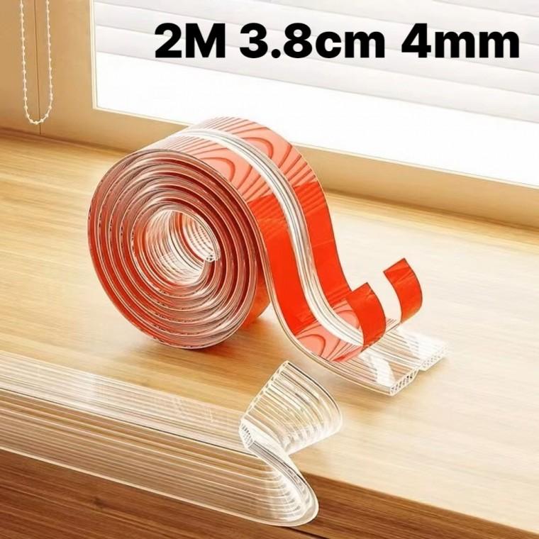 2미터 말랑한 에어쿠션 모서리쿠션 테이프 PVC 잘라쓰는 모서리방지