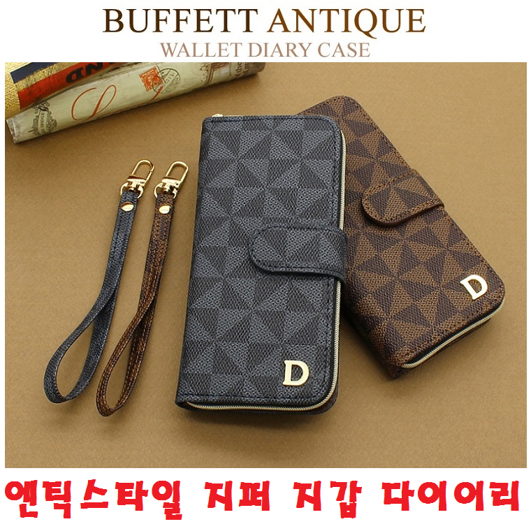 BAZ 지퍼형 지갑식 월렛 다이어리케이스/깔끔한 디자인 넉넉한 수납 고급손목줄/갤럭시 A32 LTE A325