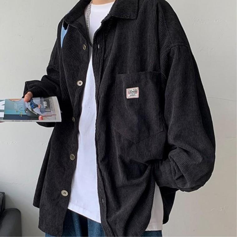 오버핏 남자남방 겨울코디 코듀로이 여성남방 루즈핏남방 롱셔츠 여성셔츠 루즈핏셔츠 셔츠 롱남방