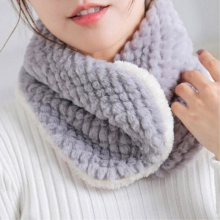미니머플러 출근 외출 보온 넥워머 심플한목도리 선물용품 겨울머플러 여자목도리 따듯한머플러 멋스러운