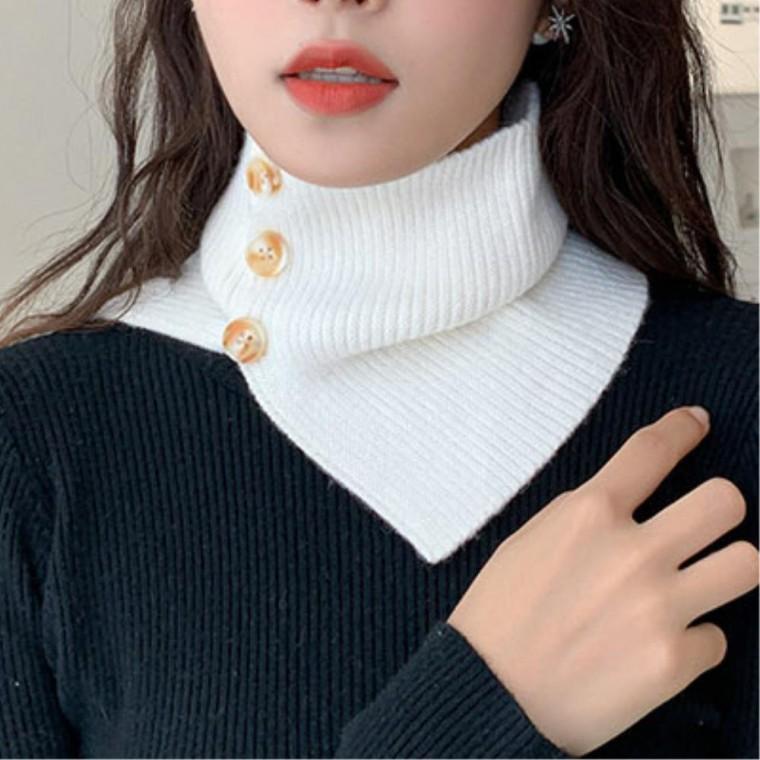 터틀넥워머 페이크목폴라 니트 보온 목수건 목보온 방한용품 니트넥워머 남녀공용 겨울패션 겨울 여성