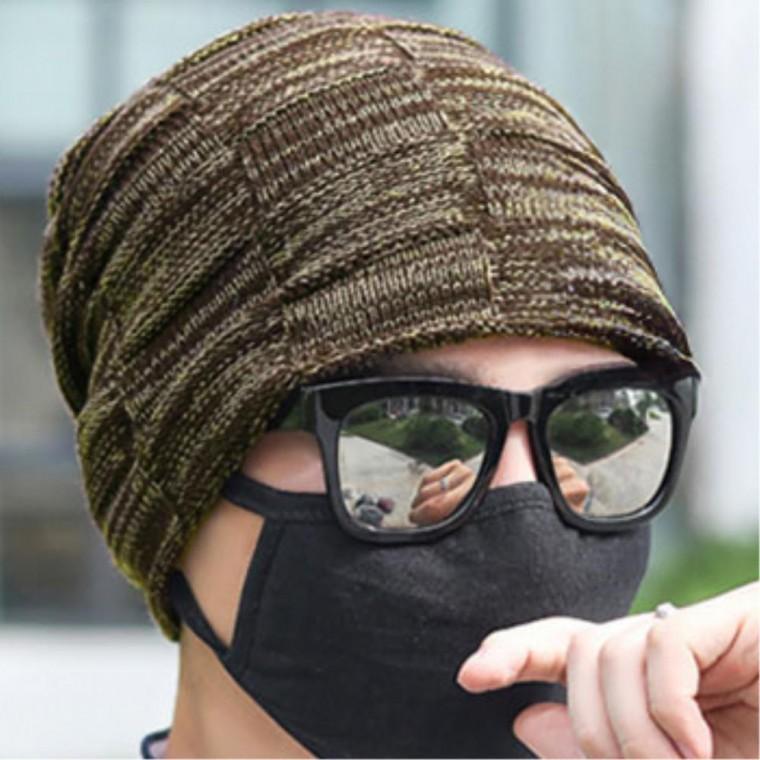 등산비니 겨울산행 방한용 털모자 레트로스타일 귀달이 비니모자 내츄럴스타일 독특한모자 대중적인 간지템