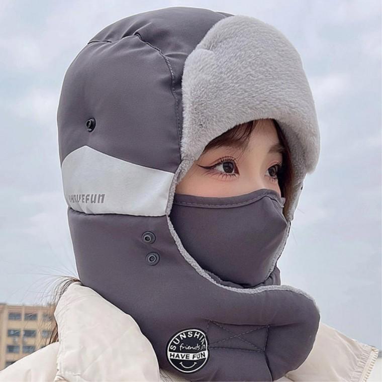 스키장 귀달이모자 겨울스포츠 후드워머 겨울용품 털모자 방한귀달이모자 군밤모자 귀덮는모자 인싸템