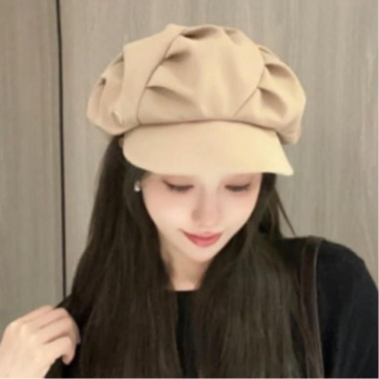 겨울코디 뉴스보이캡 30대여자 빵모자 캐주얼헌팅캡 개성있는디자인 팔각모자 사계절모자 여자헌팅캡