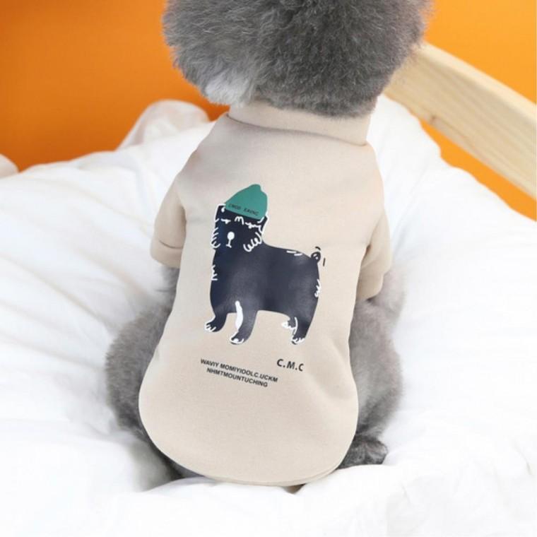 소형견 겨울티셔츠 강아지 맨투맨티 강아지패션 아기강아지옷 강아지꼬까옷 귀여운강아지옷 강아지귀여운옷