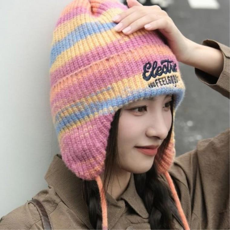 귀달이 스키모자 여친선물 겨울비니 인싸템 귀달이모자 겨울선물 방한모 군밤장수모자 털모자 등산모자