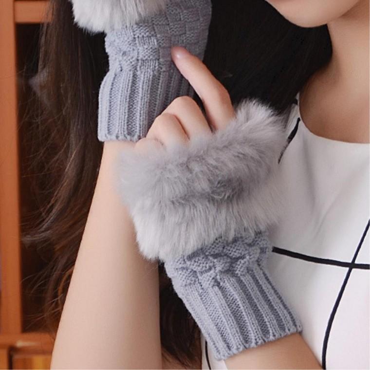 손목 핸드워머 페이크퍼 겨울 반장갑 여성핸드워머 사무실 패션겨울토시 겨울토시 손목워머 패션핸드워머