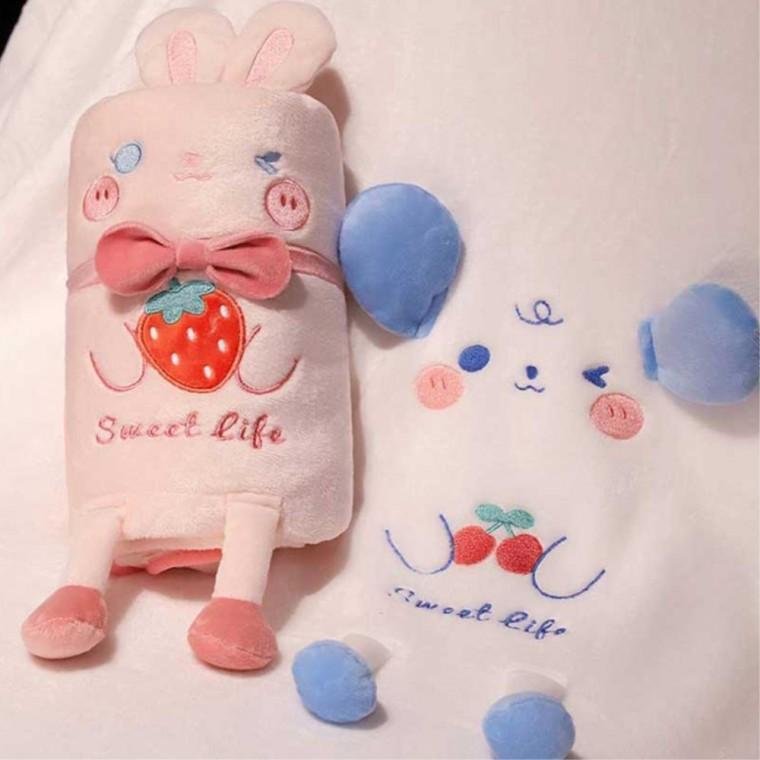 사무실담요 휴대용 부드러운 무릎담요 휴대용담요 보들보들한 여행담요 겨울담요 두꺼운담요 쇼파담요 포근