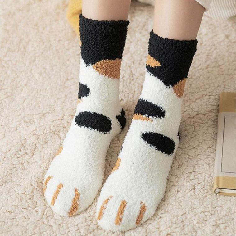 임산부수면양말 5켤레 수족냉증 산모선물 귀여운수면양말 겨울덧신 산후조리원양말 여성수면양말 20대여성