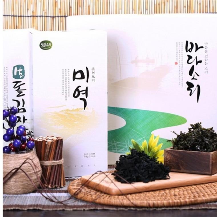 VB 바다소리 미역 생돌김자반 2종 선물세트 명절 감사 선물