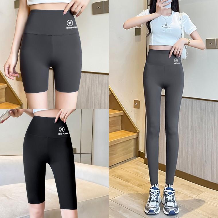 여성 9부 스포츠 레깅스