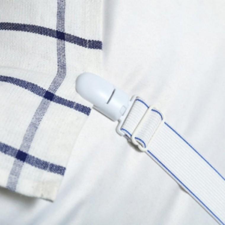 매트리스 고정밴드 침대 시트 밀림방지 집게 S 4p