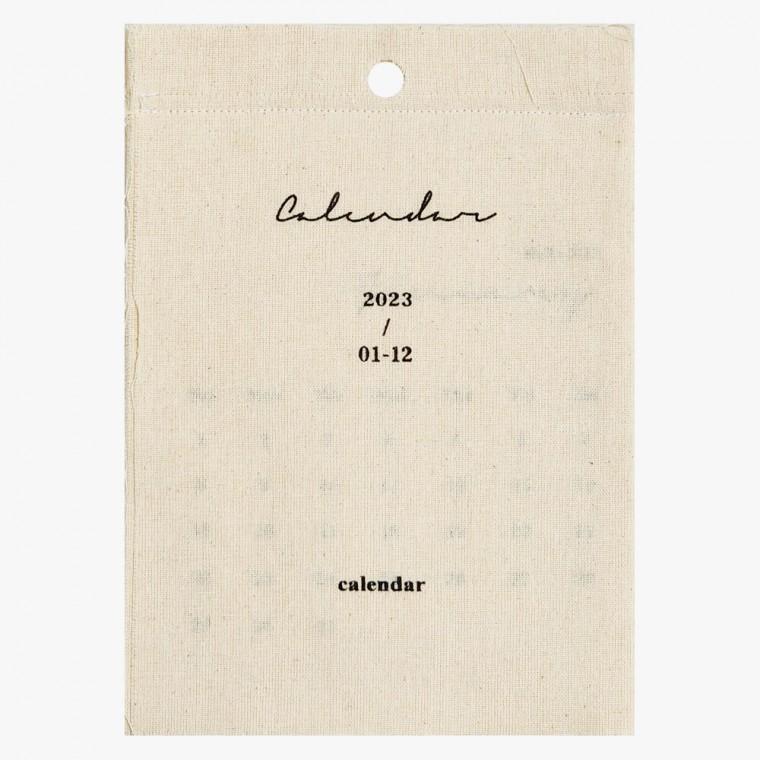 린넨 새해달력 캘린더 미니달력 린넨달력 빈티지 2023년
