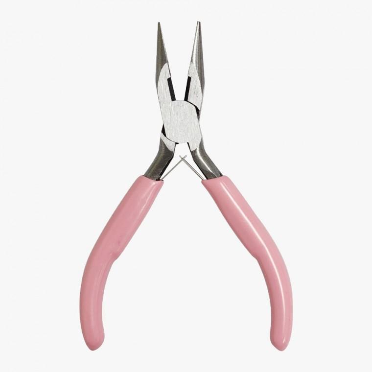 DIY 핑크 오링 민자형 평집게 공구 플라이어 비즈