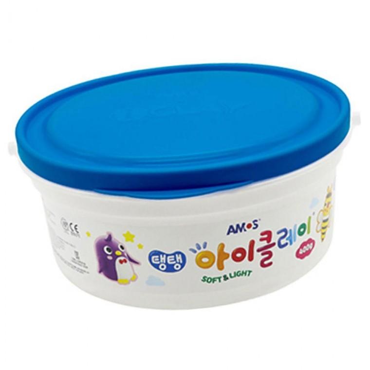 대용량 아이클레이 400g 파랑 1P 버킷 점토 클레이