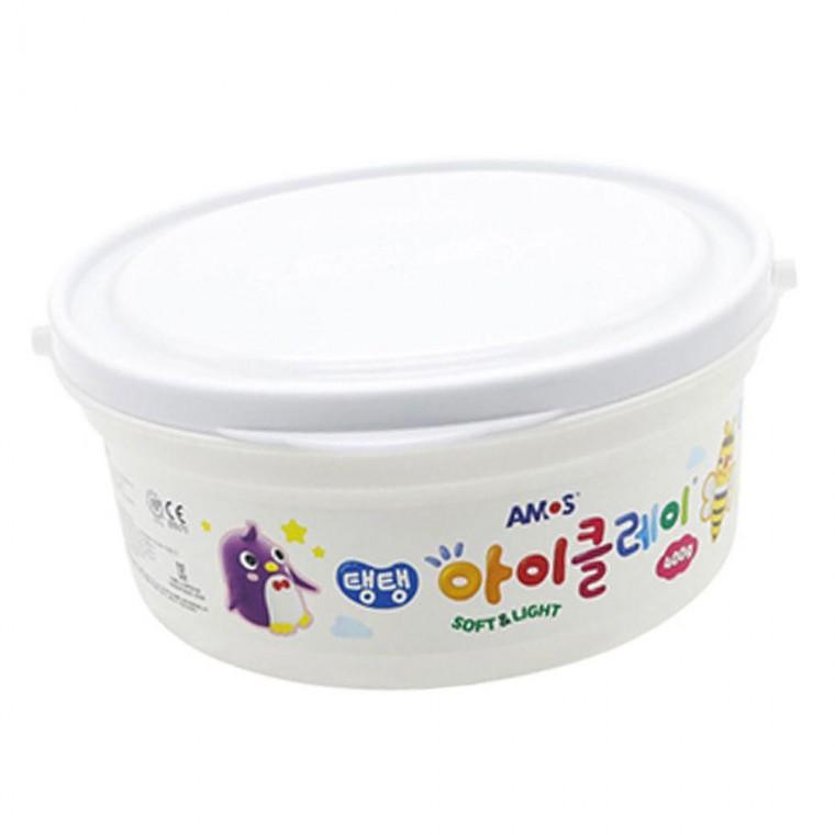 대용량 아이클레이 400g 흰색 1P 버킷 점토 클레이