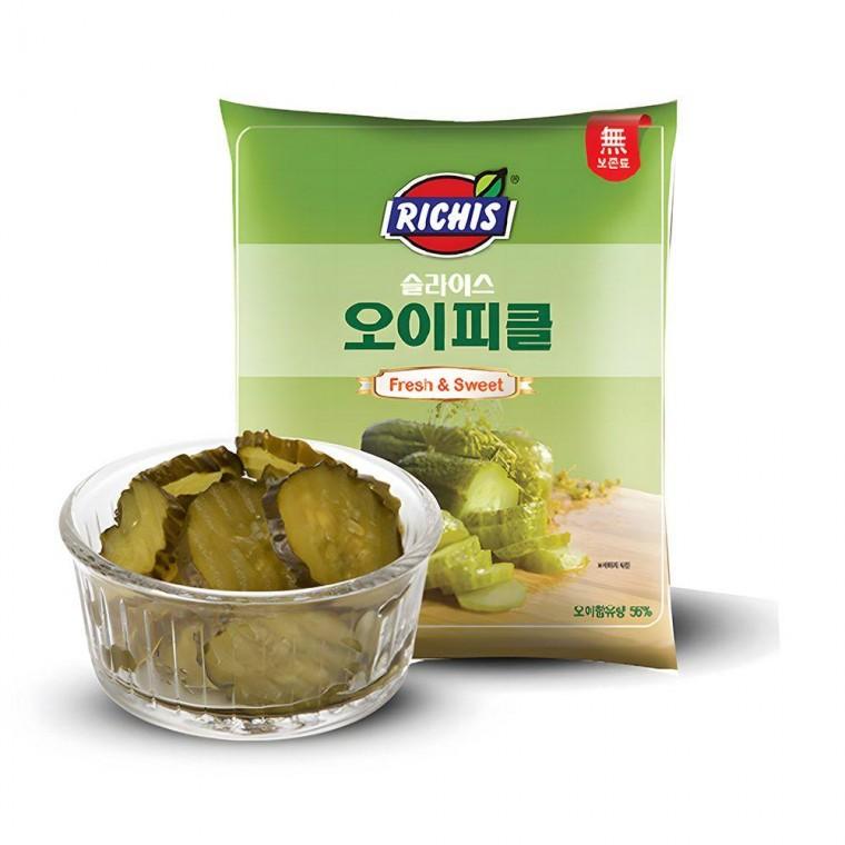 슬라이스 샌드위치용 오이피클 파우치 3kg