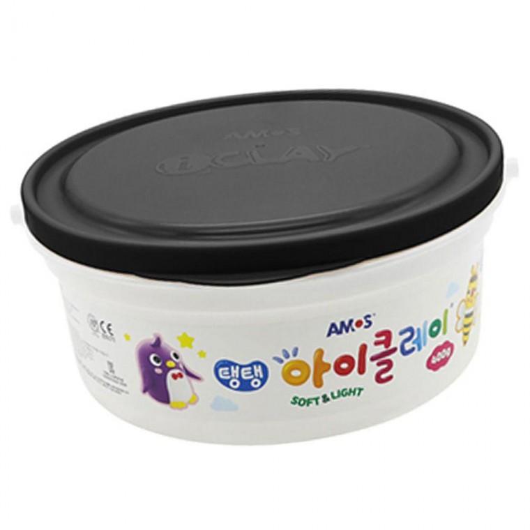 대용량 아이클레이 400g 검정 1P 버킷 점토 클레이