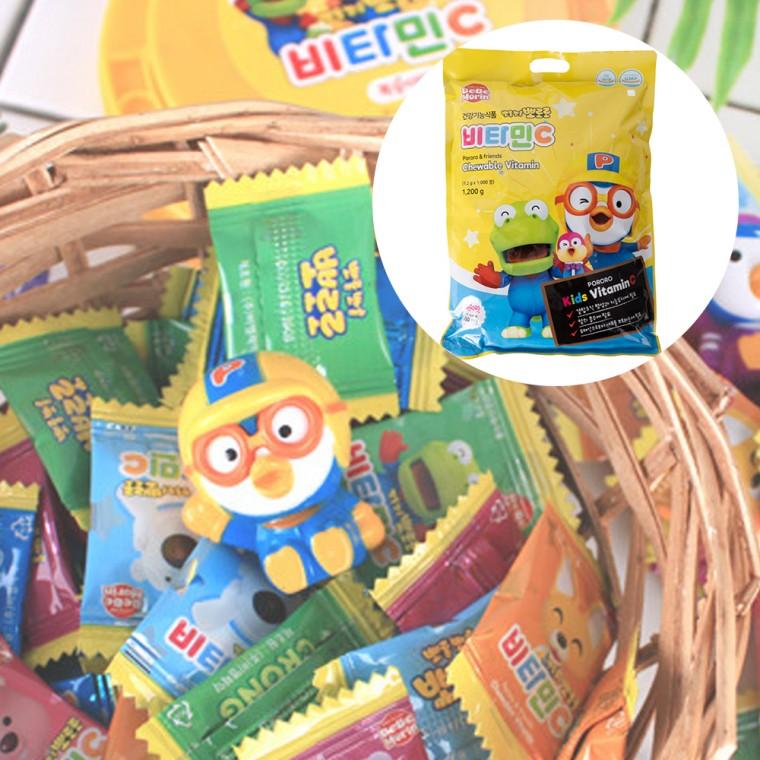 뽀롱뽀롱 뽀로로 비타민C 복숭아맛 1.2g x 1000정