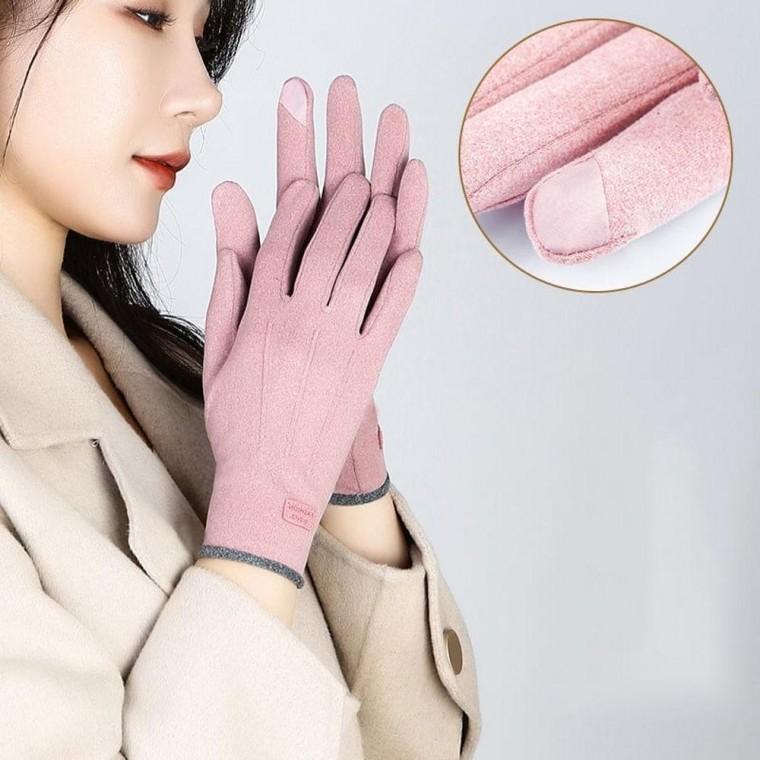커플 스마트폰터치 방한 장갑 등산 바이크 운전 손가락장갑 여자 여성 캠핑장갑