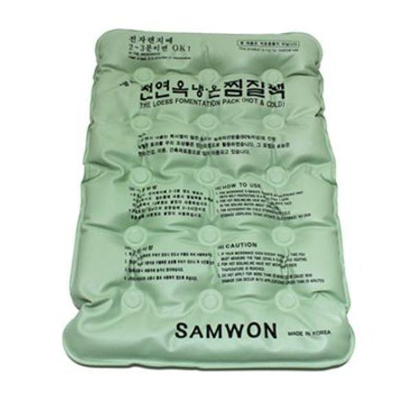 명의  옥 찜질팩 허리 어깨 복부 마사지