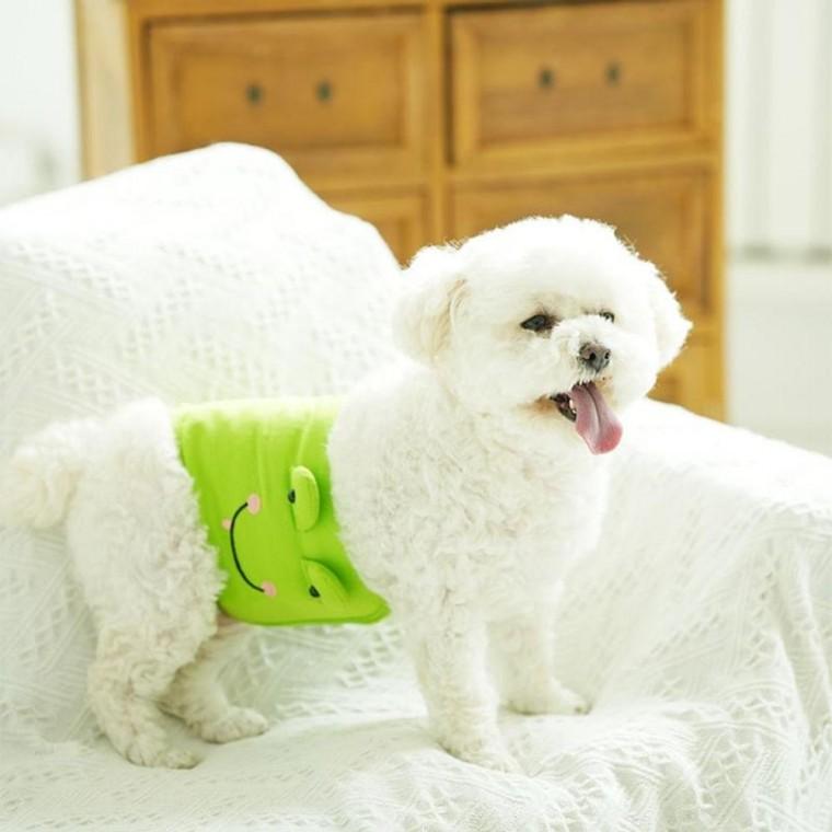강아지 위생팬티 귀여운 애견 기저귀 매너벨트 산책 외출용 반려견 배변팬티