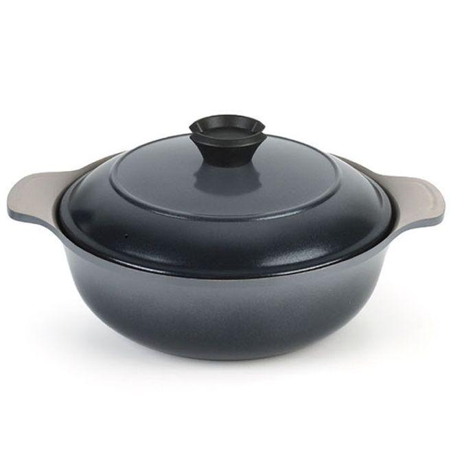러브송 주물 냄비 인덕션 코팅 찌게 전골 냄비 24cm