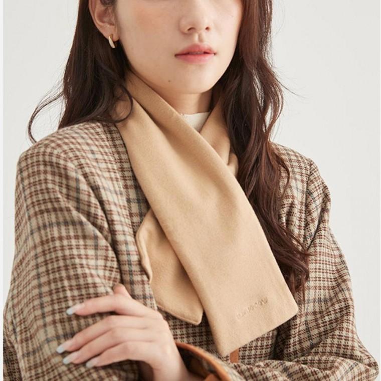 방한 스카프 커플 머플러 단색목도리 벨벳 남여공용 겨울 목토시 선물