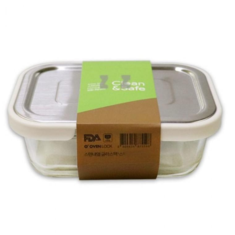 스텐 밀폐용기 보관 반찬통 냉장고 용기 직3호 1040ml
