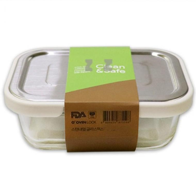 스텐 밀폐용기 보관 반찬통 냉장고 용기 직4호 1520ml