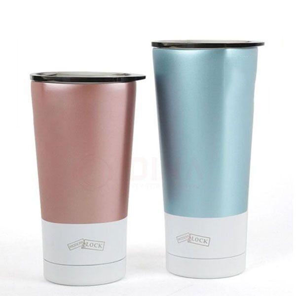 모던앤락 텀블러 보틀 보냉 보온병 머그컵 핑크 470ml