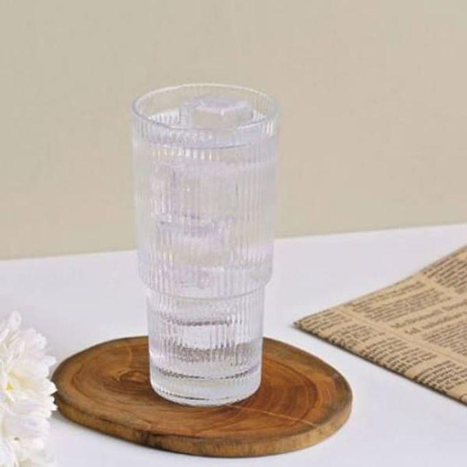 델리 유리컵 카페컵 물컵 글라스 유리잔 293ml 6P