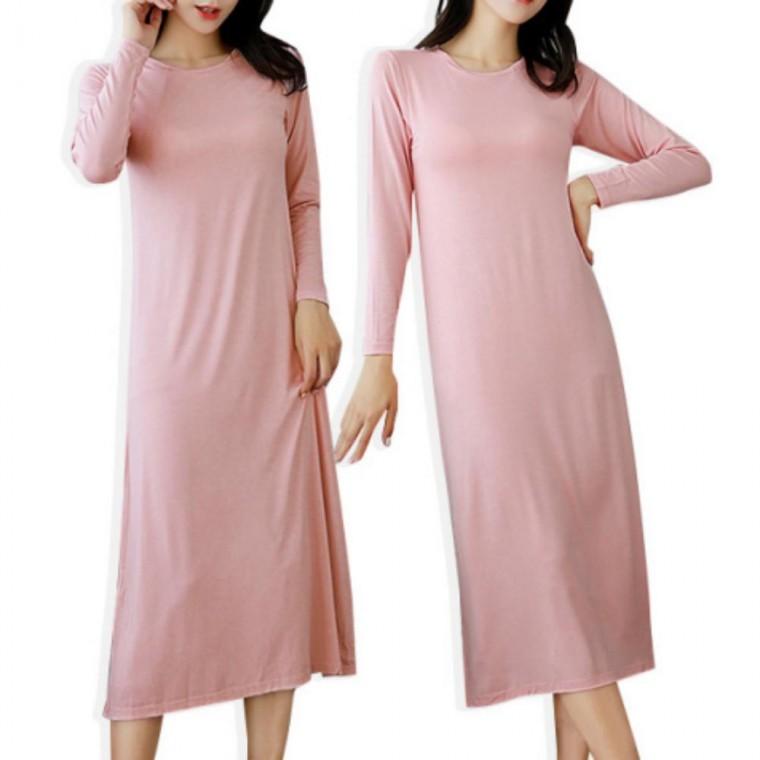 모달 원피스 잠옷 브라캡 홈웨어 여성 빅사이즈 실내복