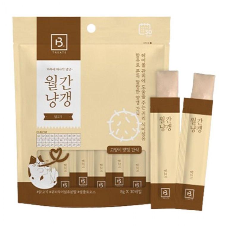 짜먹는 고양이 양갱 간식 닭고기 30개입 1P 파우치
