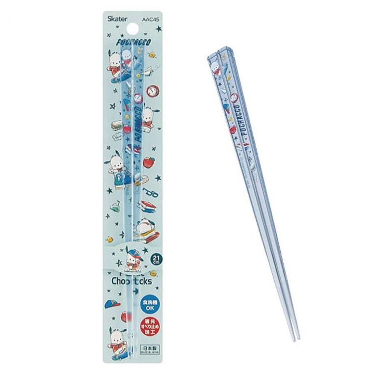 아크릴 논슬립 젓가락 단품 21cm 포차코 1P 초등 성인