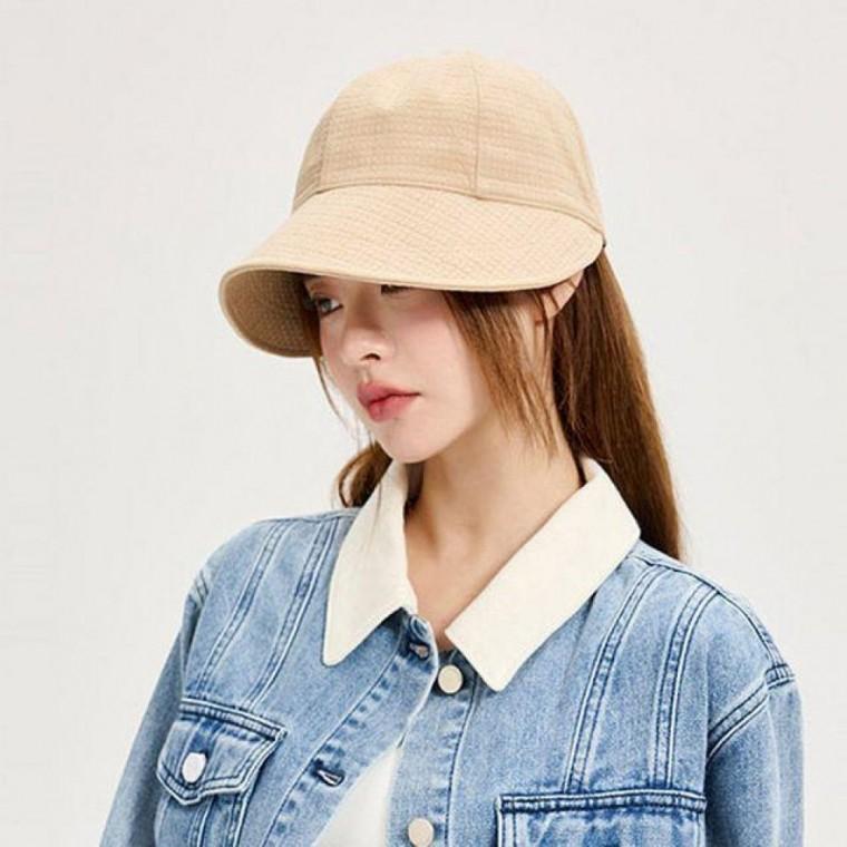 데일리 여자 패션모자 1P 밴딩 스트랩 와플 보닛햇