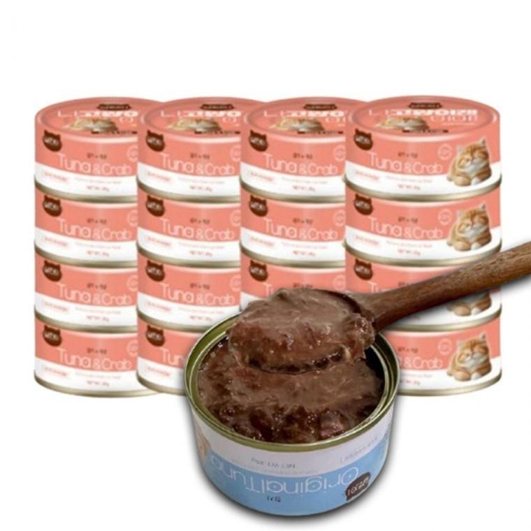 참치 고양이 베이스 캔간식 85g 16P 영양 통조림 습식