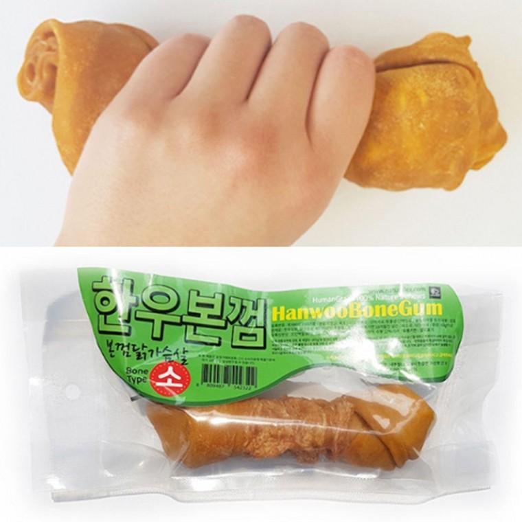 한우 강아지 우피 닭가슴살 껌간식 소형 1P 치석관리