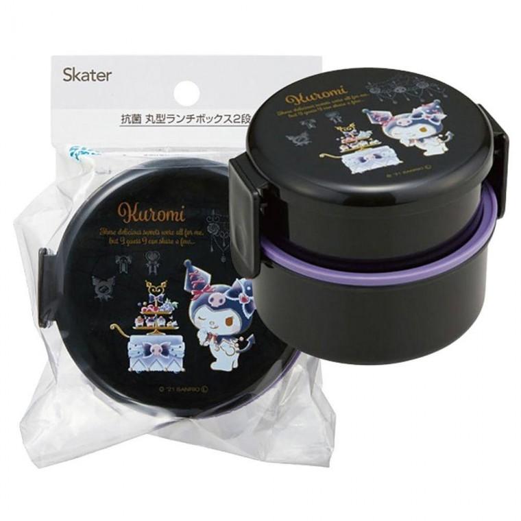 2단 원형 도시락 세트 큐트쿠파티 1P 피크닉 런치박스