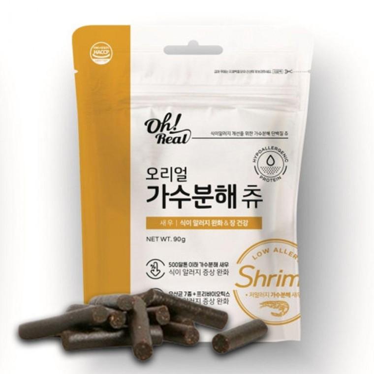 가수분해 강아지 간식 새우 90g 1P 장건강 변냄새