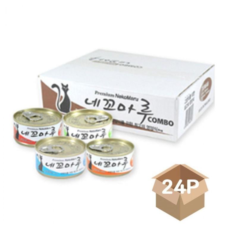 캔간식 고양이 참치 80g 24P 습식 통조림 영양 기호성