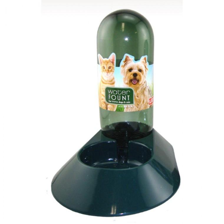 반자동 강아지 급수기 946ml 1P 투명 물그릇 물병