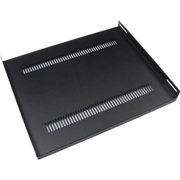 허브랙 고정 선반 NM-H750MBS 전용 서버랙 판넬 블랙
