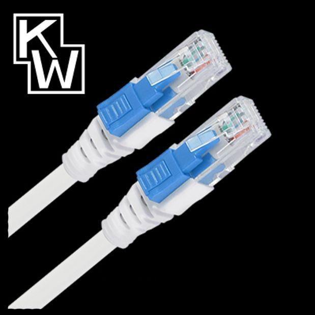 랜 케이블 랜선 통신선 인터넷선 락 KW CAT.6 UTP 10m