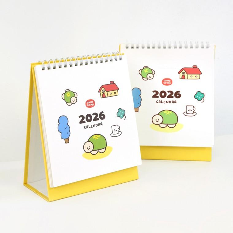 행부기 2026 탁상 캘린더 (2개)