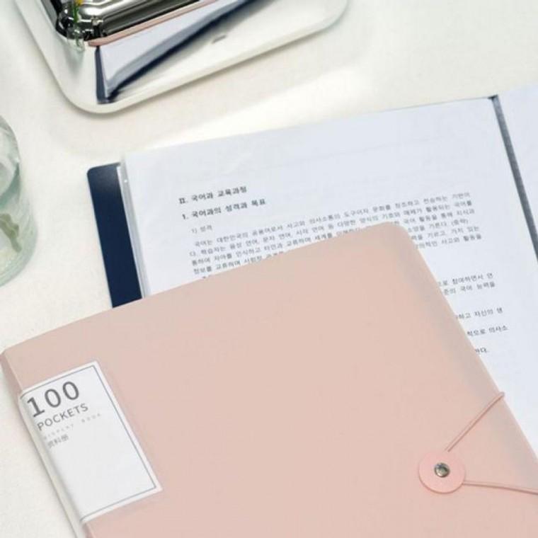 브리스크스타일 A4 클리어 파일 100매 1개